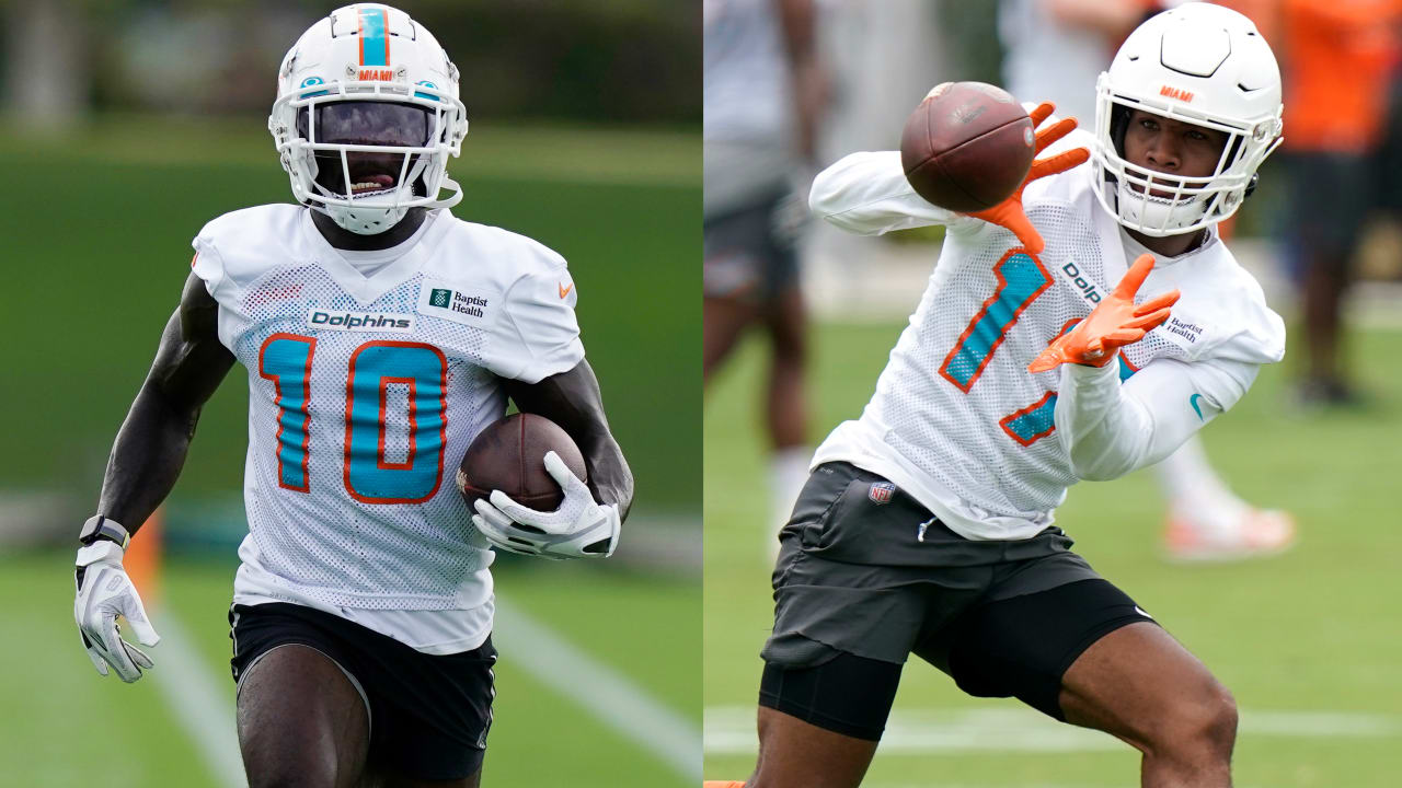 Hill & Waddle will be Dolphins' best WR duo since Clayton & Duper