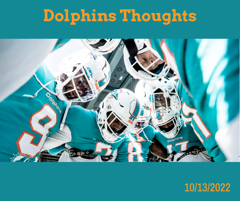 Random Dolphins thoughts