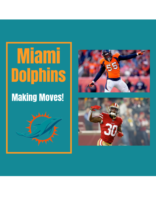 miami dolphins dealing for bradley chubb and jeff wilson