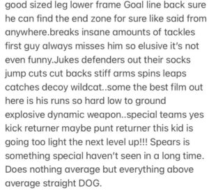 Tyjae spears scouting report, NFL Draft
