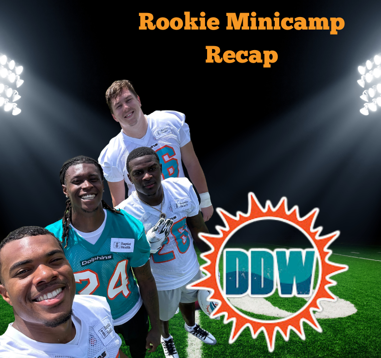DouglieDoWrong, rookie camp, dolphins thirsty